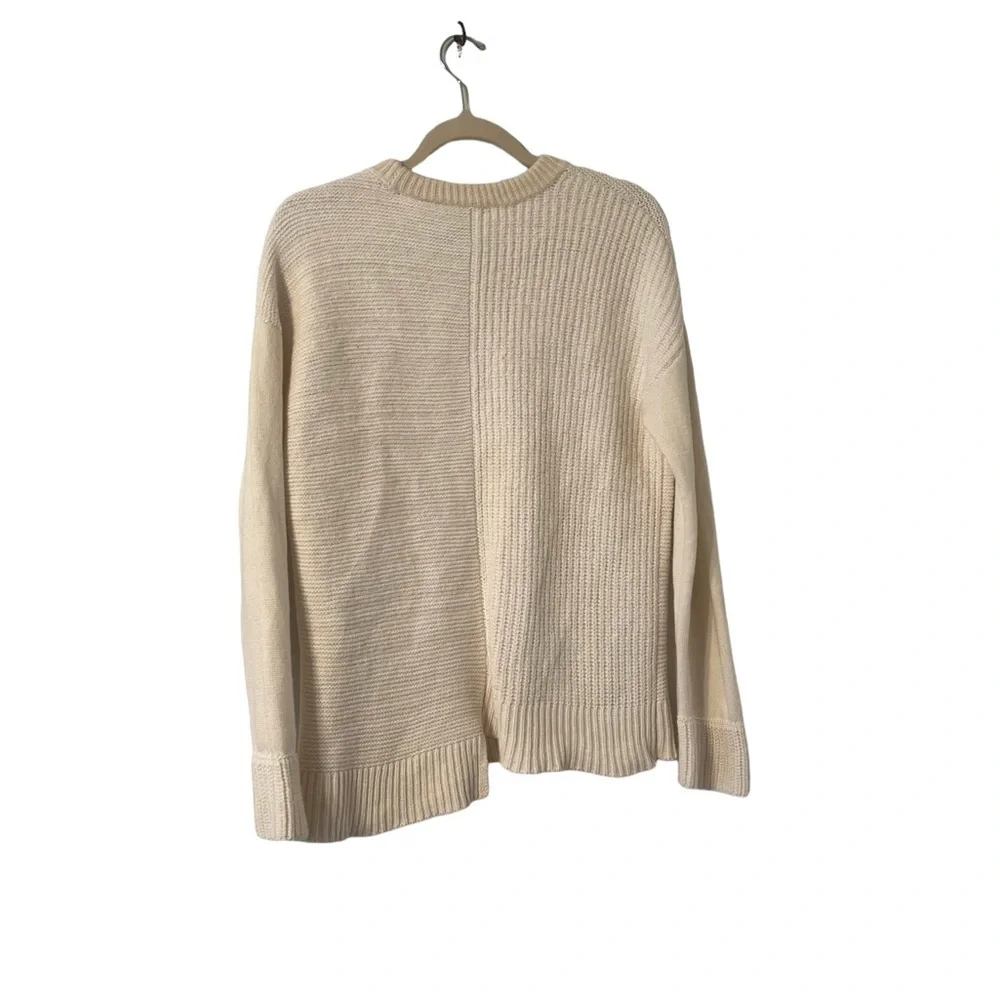 ALICE + OLIVIA Off White Wool Sweater Pullover Top